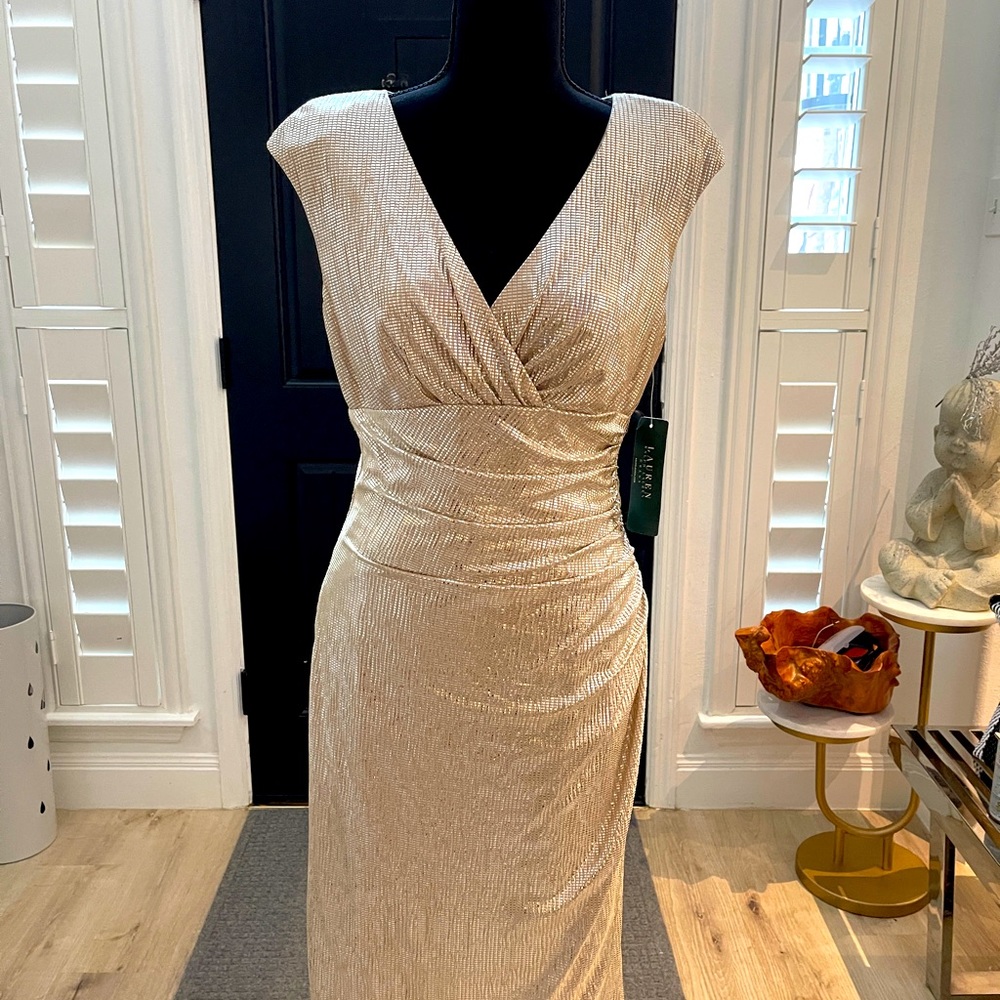 Evening dress brand new with tags.  Ralph Lauren size 6
